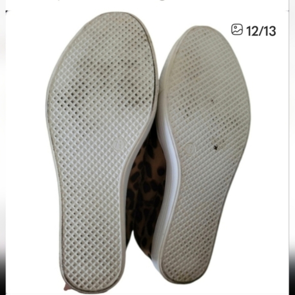 COOGI Leopard Tan and Black Wedge Ankle Booties Size 7.5 - Picture 11 of 13